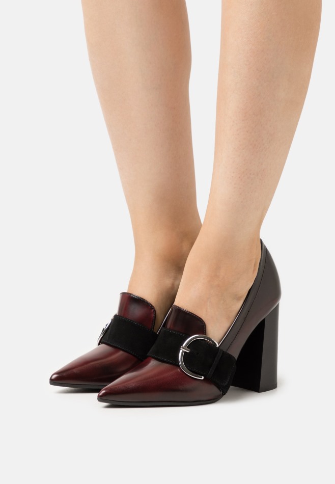 Gabour | Cuir Bleu Foncé Exclusif - Talons Classiques